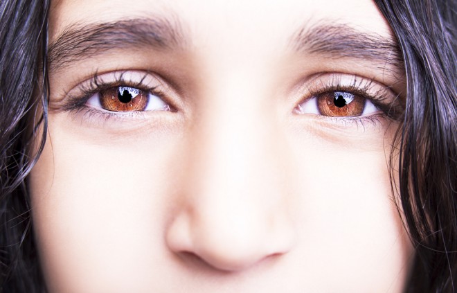 Ojos cafés