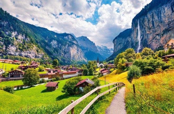 Lauterbrunnen, Szwajcaria 