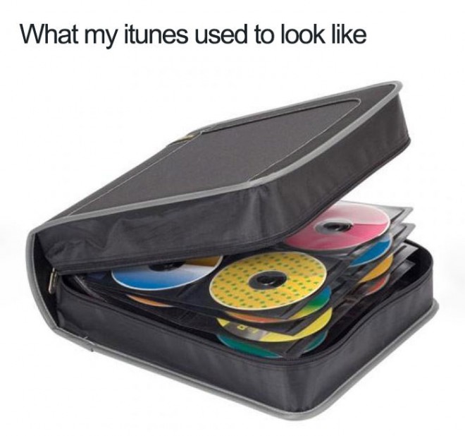 Kako je itunes bil nekoč videti.