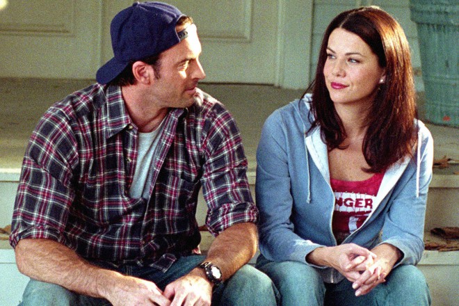 Lauren Graham in Scott Patterson