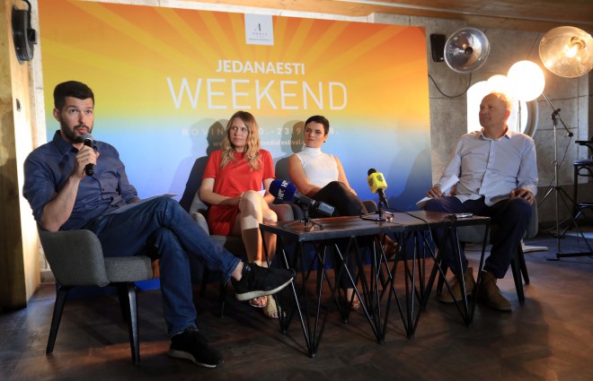 Nikola Vrdoljak, Dunja Ivana Ballon, Kristina Miljavac in Tomo Ricov.