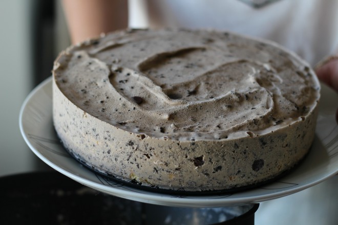 Sladica iz oreo piškotov.