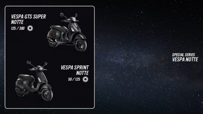 Vespa Primavera Notte