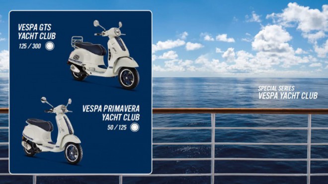 Vespa Primavera Yacht Club