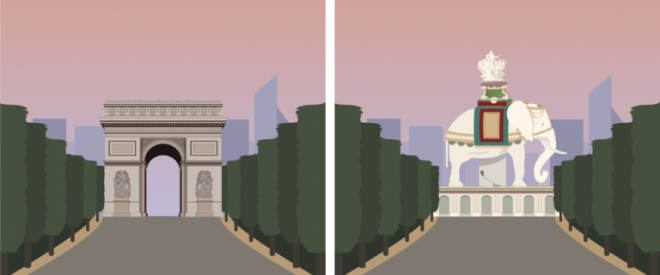 Slavoluk pobjede, Pariz