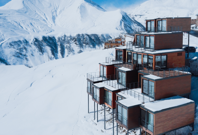 Quadrum ski & yoga resort, Gruzija