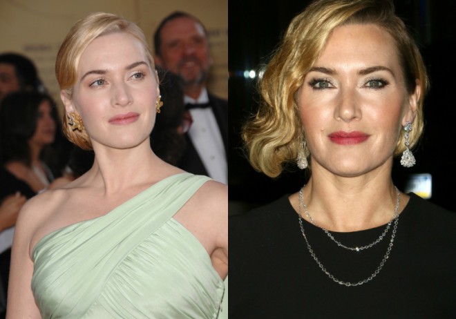 Kate Winslet 2007 and 2017