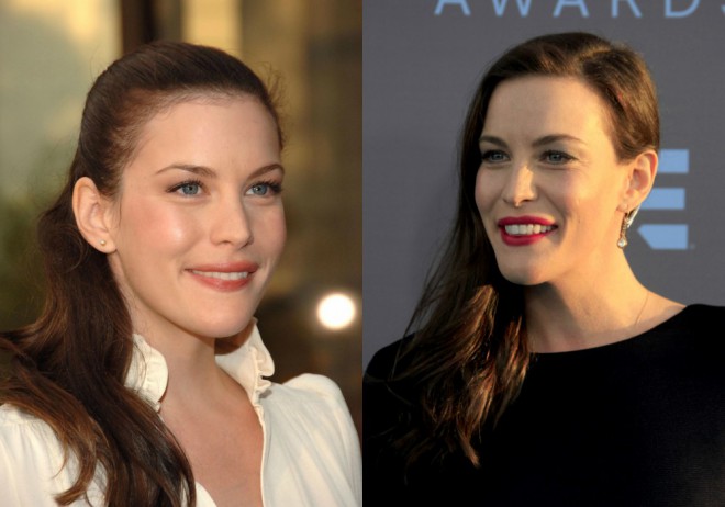 Liv Tyler 2006 and 2016
