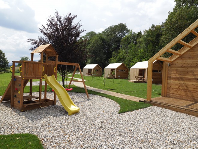 V glampingu je poskrbljeno tudi za najmlajše. 