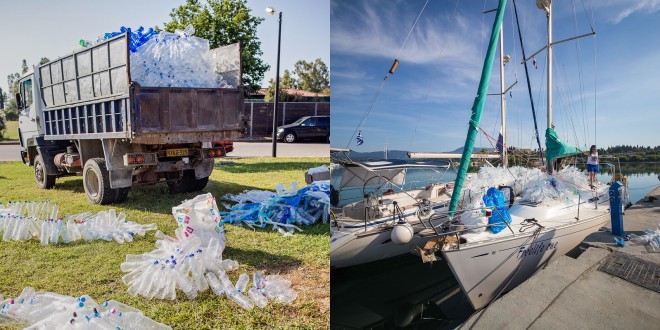 En tovornjak plastike požre ocean v eni minuti.