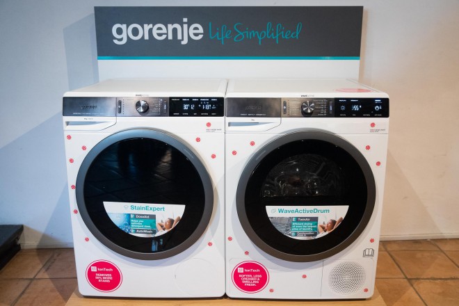 Nova linija Gorenje WaveActive perilica i sušilica rublja.