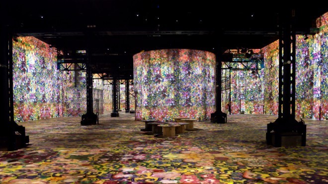 Le bâtiment dispose de trois espaces d'exposition principaux.