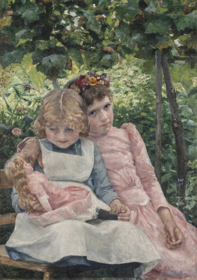 Ivan Kobilec (1861 – 1926), I skuret, (1891), privat ejendom