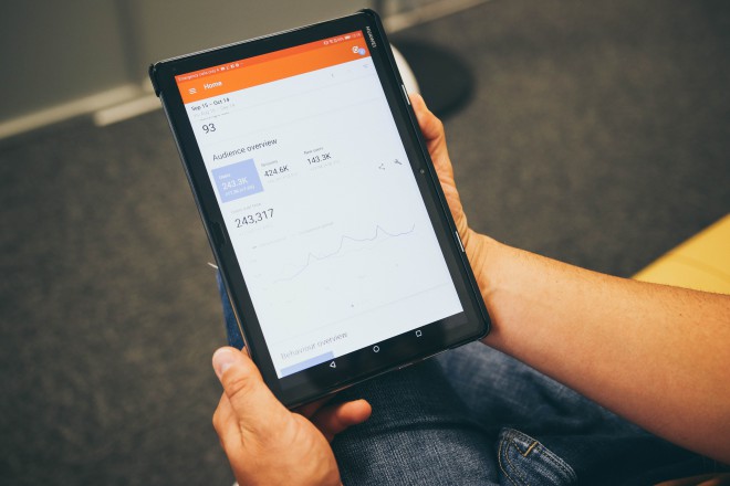 Auch bei der Arbeit ist das Tablet ein tolles Tool! 