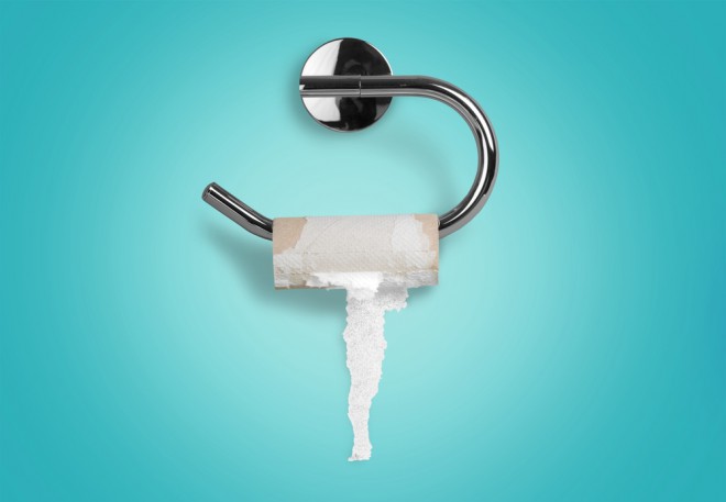 If you don't replace the roll of toilet paper that just ran out.