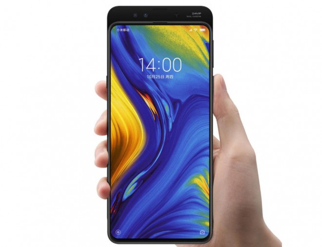 Xiaomi Mi Mix 3 ima drsnik, ki skriva fotoaparat.