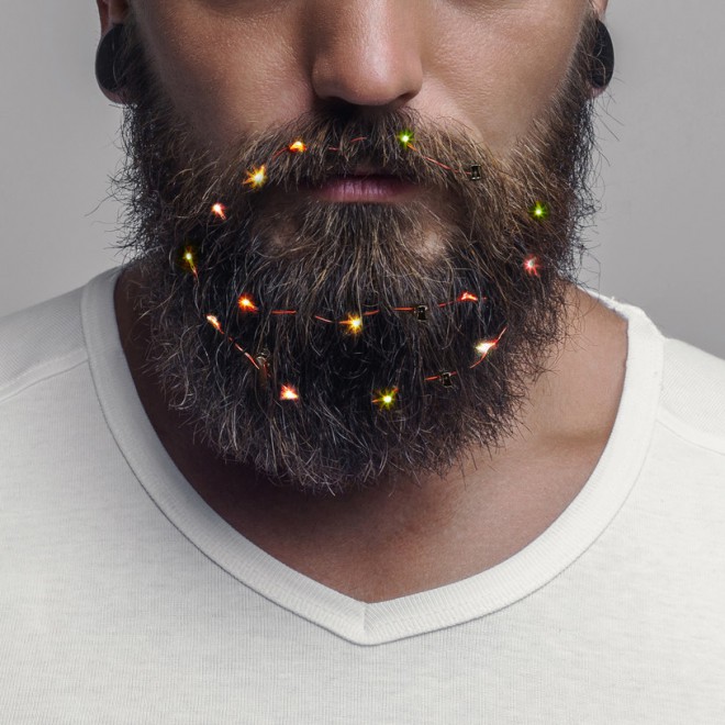 Luzes de barba.