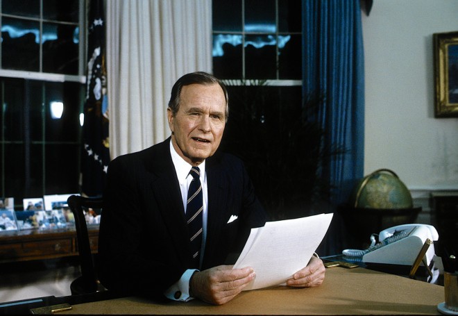 George HW Bush