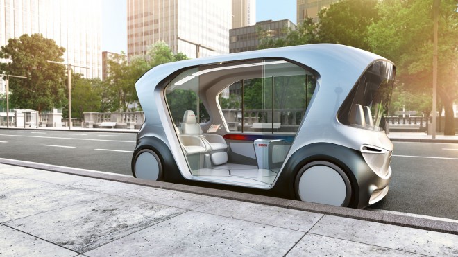 Driverless electric transport concept