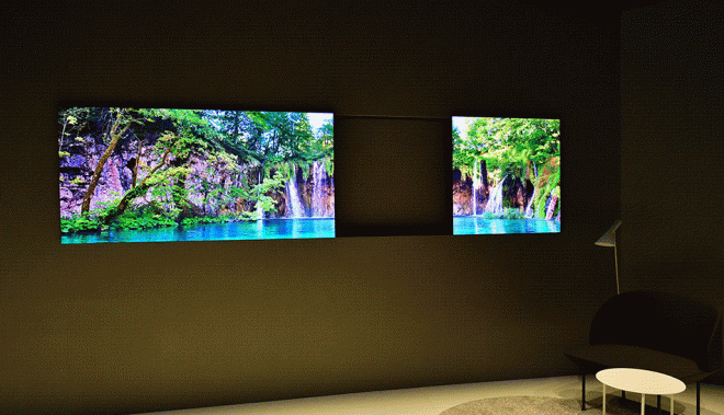Samsung Micro LED z diagonalo 219 palcev.