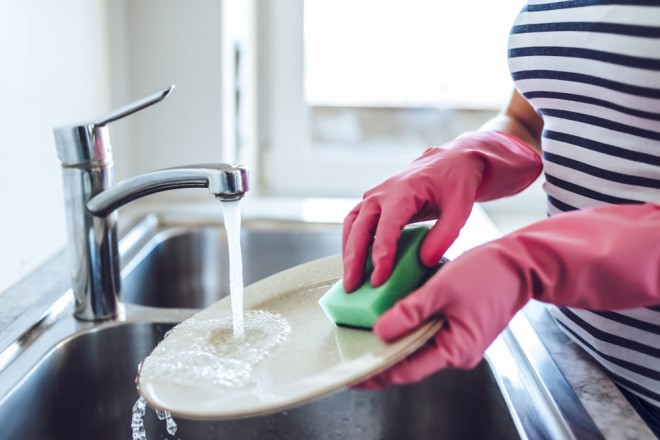 A dishwasher is more economical than a faucet.