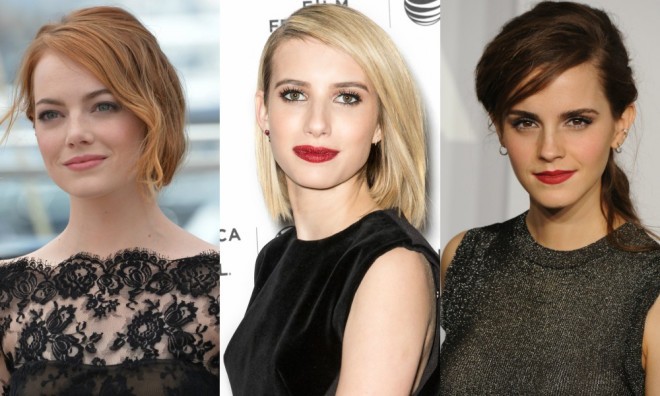 Emma Stone, Emma Roberts och Emma Watson