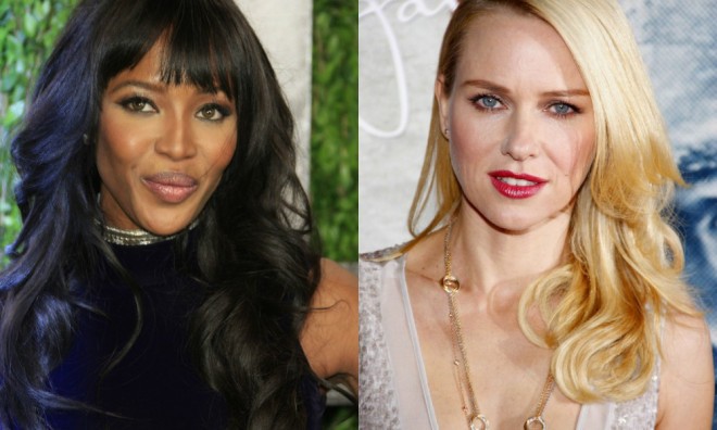 Naomi Campbell och Naomi Watts