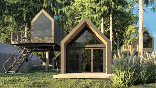 Chocolate village by the river: chocolate glamping by Lake Maribor