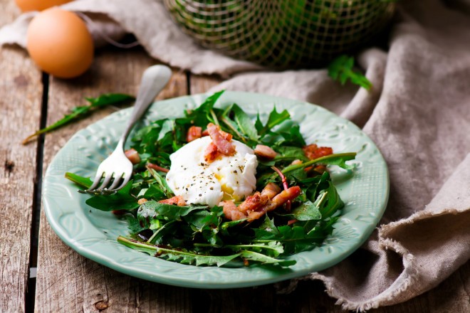 Löwenzahnsalat