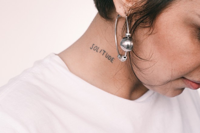 A person with such a tattoo is said to be strong and open!