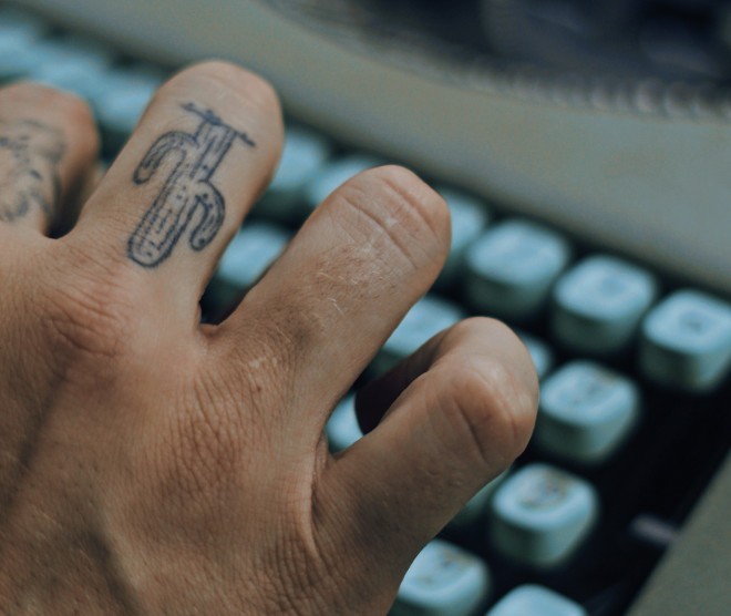 Finger tattoos are rare for many cultural reasons