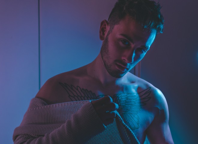 A large tattoo on the chest is said to represent the emotional value of what it symbolizes.