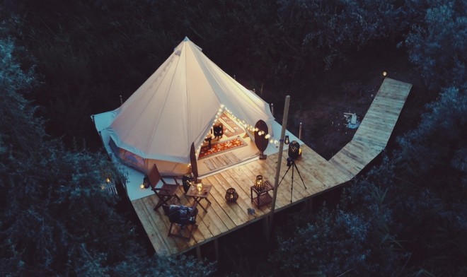 Glamping je neverjetna izkušnja!