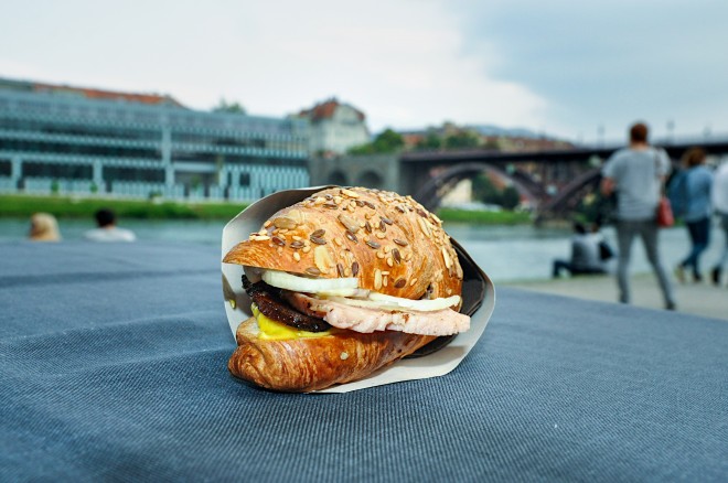 Brioche von Küchenchef Kavčič. 