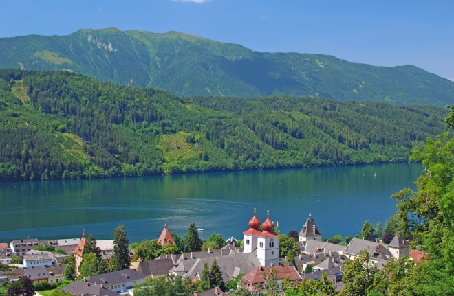   Milštatsko jezero (Millstätter See)
