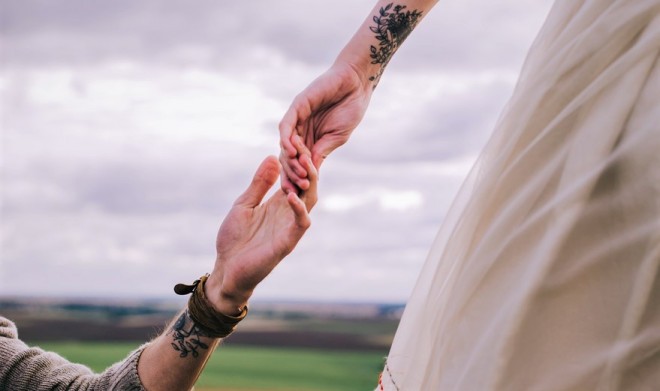No ring shines as bright as true love.