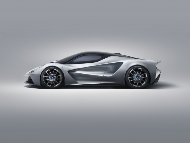 Lotus Evija - izjemna stranska linija 