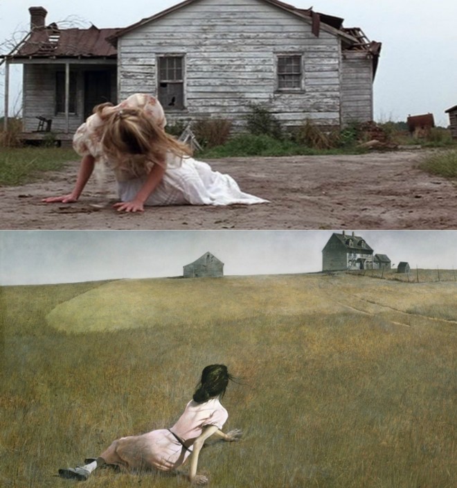 Forrest Gump in Christina’s World Andrewa Wyetha.