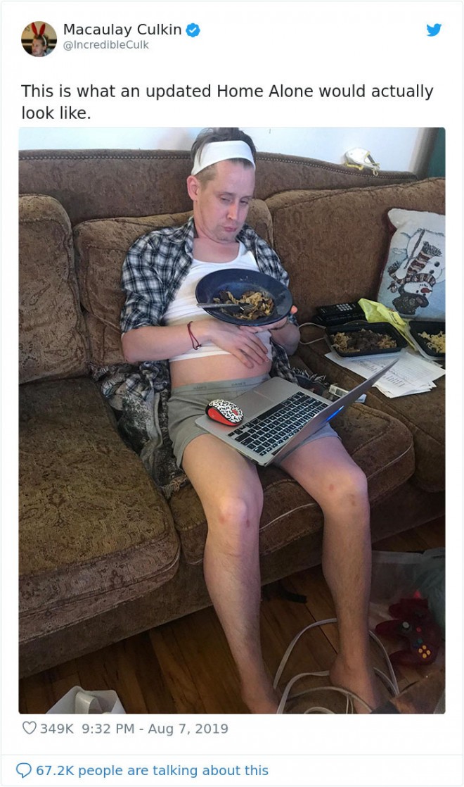 Macaulay Culkin kot postarani Kevin