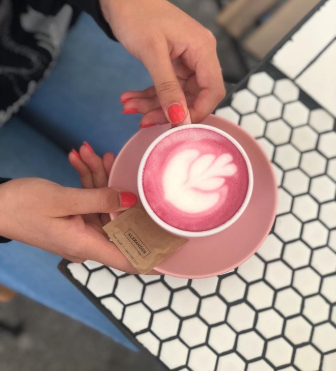 Pink latter