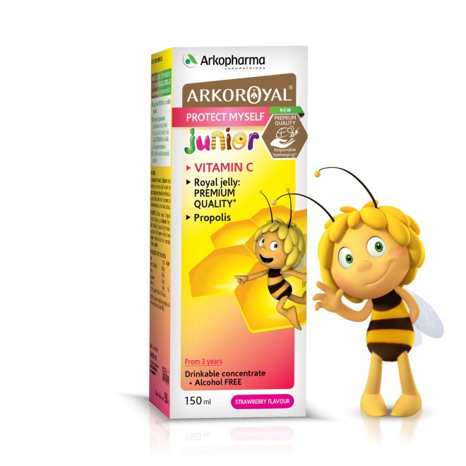 Le sirop Arkoroyal® BIO est un combattant idéal contre les infections saisonnières