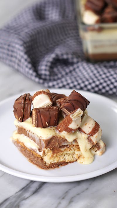 A dessert with Kinder Buen that is second to none!
