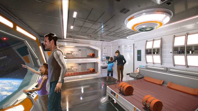 Hotelske sobe Star Wars Galactic Starcruiser