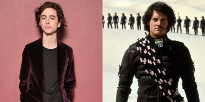 Timothée Chalamet bo stopil v čevlje Kyla MacLachlana in zaigral kot Paul Atreides.