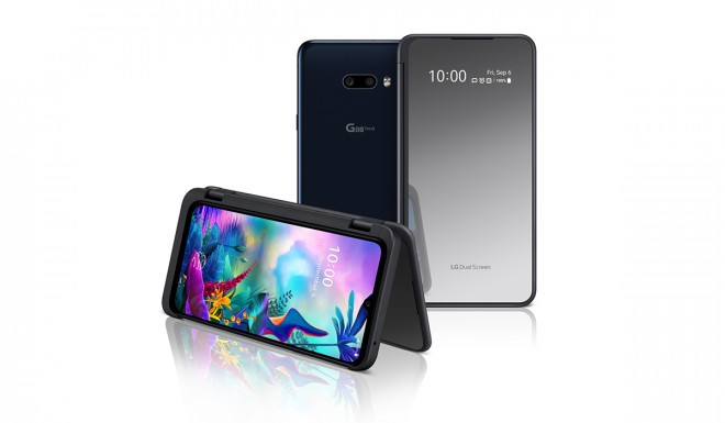 LG G8X mit Dual-Screen-Abdeckung 