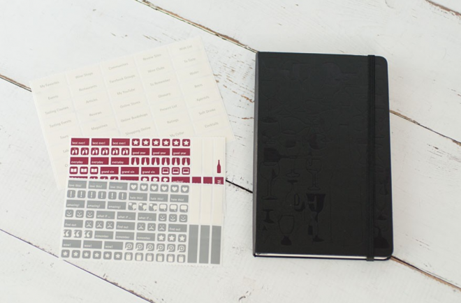 Dnevnik za ljubitelje vina Moleskine