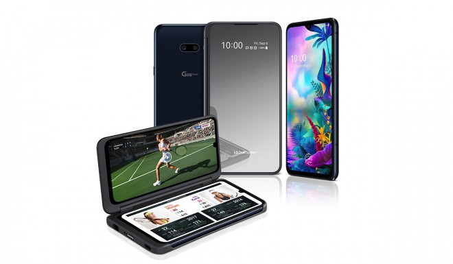 LG G8X mit Dual-Screen-Abdeckung 