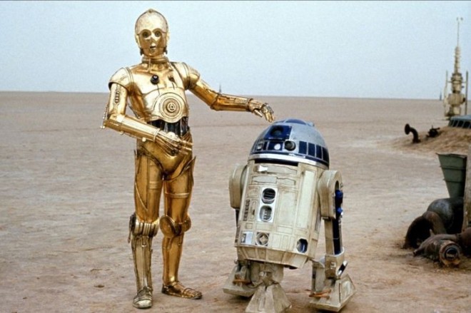 Robot C-3P0 vas bo raznežil.