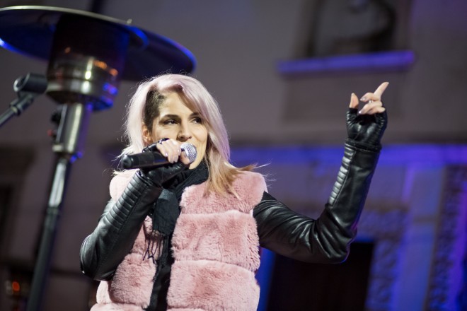Na prižigu lučk bo nastopila tudi Lea Sirk (Foto: Vojko Rotar)
