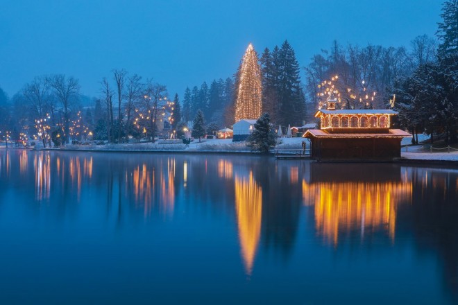 Prižig lučk Bled